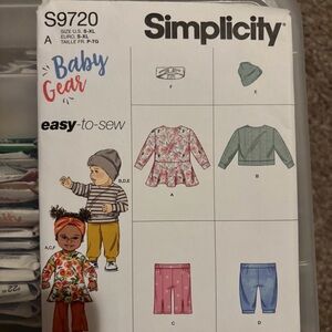 Simplicity Baby Gear Sewing Pattern